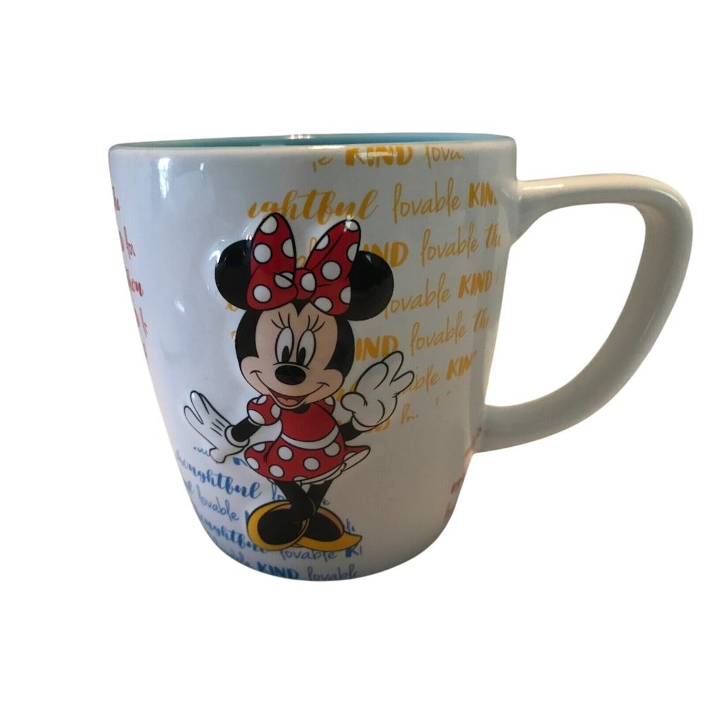 Disney Minnie Mouse Sculpted 3D Cup/Mug Personality Lovable Kind Thoughtful